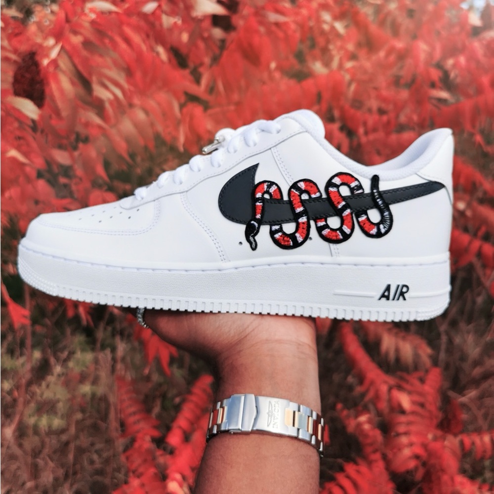 Red Snake AF1’s 🐍